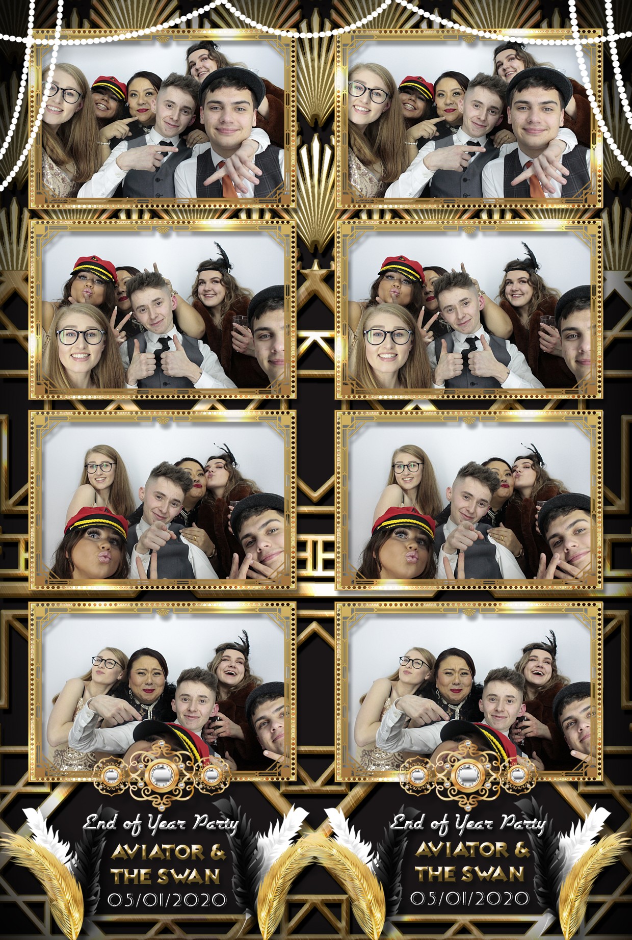 End of Year Party – Aviator  | View more photos from the event at gallery.myphotoboothexperience.co.uk/u/MyPhotoBoothExperienceLtd/End-of-Year-Party-–-Aviator